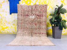Load image into Gallery viewer, moroccan wool rug, beni ourain rug, berber rug
