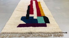Load and play video in Gallery viewer, Moroccan Rug 5.8 ft x 12.0 ft, Soft Beni Ourain Rug, Berber Area Rug, white rug, beni rug, berber rug, 5x12 rug
