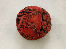 Load image into Gallery viewer, Round moroccan pouf cover - T27
