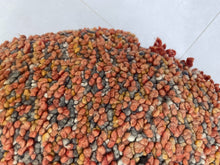 Load image into Gallery viewer, Round moroccan pouf cover - T37
