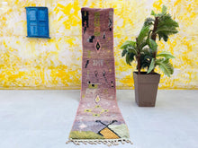 Load image into Gallery viewer, modern design, soft wool rug, handwoven rug, jute wool runner, morocco white rug, handmade wool, tufted white rug, wool custom rug, custom moroccan rug, abstract rug, relaxing rug, living room rugs, plush area rug