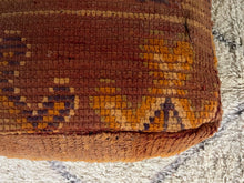 Load image into Gallery viewer, Unique Moroccan Kilim Pouf - L61 (Copy), Floor Cushions, The Wool Rugs, The Wool Rugs, 