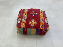 Load image into Gallery viewer, Moroccan pouf cover - Z38, Floor Cushions, The Wool Rugs, The Wool Rugs, 
