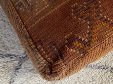 Load image into Gallery viewer, Unique Moroccan Kilim Pouf - L61 (Copy), Floor Cushions, The Wool Rugs, The Wool Rugs, 