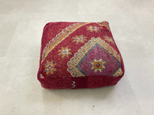 Load image into Gallery viewer, Moroccan pouf cover - Z39, Floor Cushions, The Wool Rugs, The Wool Rugs, 
