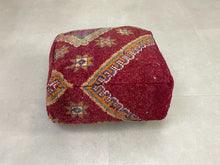 Load image into Gallery viewer, Moroccan pouf cover - Z39, Floor Cushions, The Wool Rugs, The Wool Rugs, 
