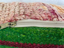 Load image into Gallery viewer, Moroccan Pouf,
Floor Cushion,
Floor Pillow,
Footstool,
Ottoman Pouf,
Handmade Pouf,