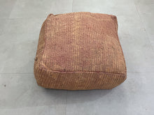 Load image into Gallery viewer, Moroccan pouf cover - B61, Floor Cushions, The Wool Rugs, The Wool Rugs, 
