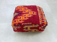 Load image into Gallery viewer, Moroccan pouf cover - P61, Floor Cushions, The Wool Rugs, The Wool Rugs, 
