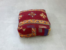 Load image into Gallery viewer, Moroccan pouf cover - Z38, Floor Cushions, The Wool Rugs, The Wool Rugs, 
