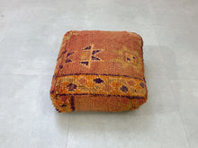Load image into Gallery viewer, Moroccan Pouf,
Floor Cushion,
Floor Pillow,
Footstool,
Ottoman Pouf,
Handmade Pouf,