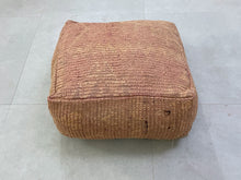 Load image into Gallery viewer, Moroccan pouf cover - B61, Floor Cushions, The Wool Rugs, The Wool Rugs, 
