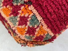 Load image into Gallery viewer, Moroccan pouf cover - P61, Floor Cushions, The Wool Rugs, The Wool Rugs, 
