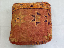 Load image into Gallery viewer, Moroccan Pouf,
Floor Cushion,
Floor Pillow,
Footstool,
Ottoman Pouf,
Handmade Pouf,