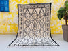 Vintage Moroccan rug 5x7 - G2292