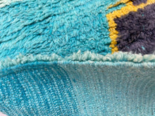 Load image into Gallery viewer, vintage decor, oriental rug, Vintage Rag Rug, Boho Decor, Moroccan rug, Vintage Moroccan Rug, shag Rug, Vintage Wool Rug, runner rug, berber, Moroccan Rug, Moroccan Rug, Vintage Rug