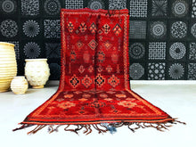 Load image into Gallery viewer, Morrocan rug, Unique Rug, tapis berbere,rug rug, moroccan berber rug, Boho Decor, Unique Rug, pink rug, boho rug, beni ourain rug
