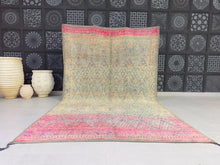 Load image into Gallery viewer, Vintage rug 7x12 - G5491
