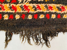 Load image into Gallery viewer, Morocco rug, Vintage Area Rug, Handwoven rug, oriental rug, Handmade Rug, 7x12 vintage rug, vintage rug, wool berber rug, abstract rug, rug rugs, Vintage rug, rugs for bedroom
