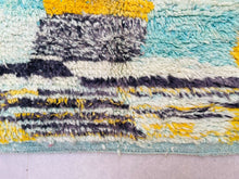 Load image into Gallery viewer, vintage decor, oriental rug, Vintage Rag Rug, Boho Decor, Moroccan rug, Vintage Moroccan Rug, shag Rug, Vintage Wool Rug, runner rug, berber, Moroccan Rug, Moroccan Rug, Vintage Rug