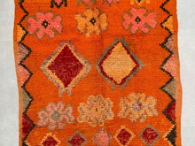 Load image into Gallery viewer, Moroccan Runner Rug 4x13 - G1841, Runner, The Wool Rugs, The Wool Rugs, 