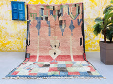 Load image into Gallery viewer, Boujad rug 6x9 - BO141, Boujad rugs, The Wool Rugs, The Wool Rugs, 