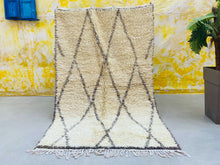 Load image into Gallery viewer, Beni ourain rug 4x6 - B32, Beni ourain, The Wool Rugs, The Wool Rugs, 