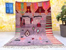 Load image into Gallery viewer, Boujad rug 7x9 - BO144, Boujad rugs, The Wool Rugs, The Wool Rugs, 
