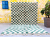 Checkered Beni Ourain Rug 6x10 - CH60