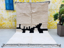 Load image into Gallery viewer, Beni ourain rug 6x10 - B258, Beni ourain, The Wool Rugs, The Wool Rugs, 