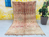Vintage Moroccan rug 6x10 - V262