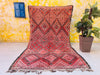 Vintage Moroccan rug 6x11 - V266