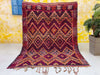 Vintage Moroccan rug 6x8 - V268