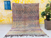 Vintage Moroccan rug 6x9 - V274