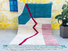 Load image into Gallery viewer, Beni ourain rug 6x9 - B696, Rugs, The Wool Rugs, The Wool Rugs, 
