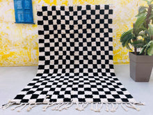 Load image into Gallery viewer, Checkered Rug 6x10 - CH72, Rugs, The Wool Rugs, The Wool Rugs, 
