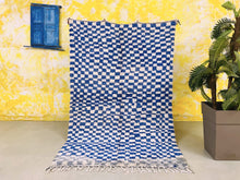 Load image into Gallery viewer, Checkered Rug 5x7 - CH13, Checkered rug, The Wool Rugs, The Wool Rugs, 