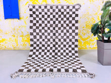 Load image into Gallery viewer, Checkered Rug 5x8 - CH21, Checkered rug, The Wool Rugs, The Wool Rugs, 
