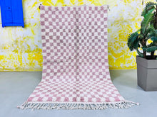 Load image into Gallery viewer, Checkered Rug 5x8 - CH17, Checkered rug, The Wool Rugs, The Wool Rugs, 