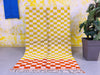 Checkered Beni ourain rug 5x8 - CH30