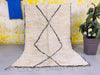 Vintage Beni Ourain rug 6x10 - V447