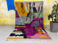 Load image into Gallery viewer, Boujad rug 6x10 - BO397, Rugs, The Wool Rugs, The Wool Rugs, 
