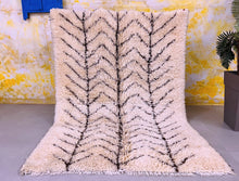 Load image into Gallery viewer, Beni ourain rug 5x7 - V398, Rugs, The Wool Rugs, The Wool Rugs, 
