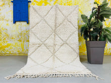 Load image into Gallery viewer, Beni ourain rug 4x8 - B807, Rugs, The Wool Rugs, The Wool Rugs, 