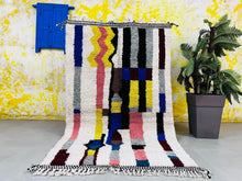 Load image into Gallery viewer, Beni ourain rug 5x8 - B706, Rugs, The Wool Rugs, The Wool Rugs, 
