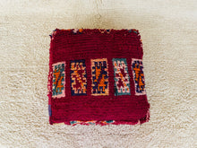 Load image into Gallery viewer, Moroccan floor pillow cover - S413, Floor Cushions, The Wool Rugs, The Wool Rugs, 
