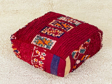 Load image into Gallery viewer, Moroccan floor pillow cover - S413, Floor Cushions, The Wool Rugs, The Wool Rugs, 
