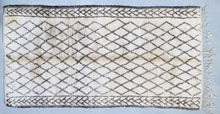 Load image into Gallery viewer, Beni ourain rug 6x12 - B725, Rugs, The Wool Rugs, The Wool Rugs, 