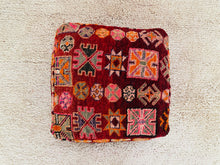 Load image into Gallery viewer, Moroccan floor cushion - S1374, Floor Cushions, The Wool Rugs, The Wool Rugs, 