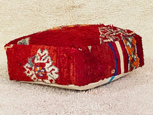 Load image into Gallery viewer, Moroccan floor cushion - S1036, Floor Cushions, The Wool Rugs, The Wool Rugs, 